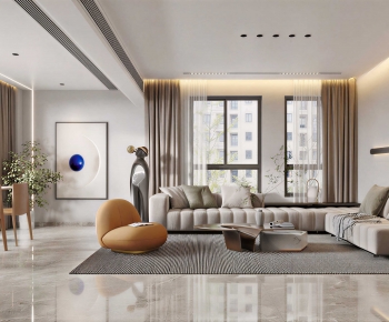 Modern A Living Room-ID:127326013