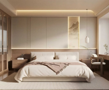 New Chinese Style Bedroom-ID:948765045