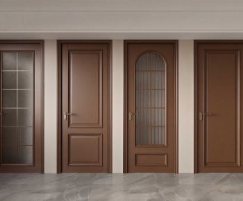 American Style Single Door-ID:353387125