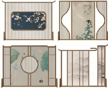 New Chinese Style Partition-ID:602317096