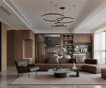 Modern A Living Room-ID:772759928