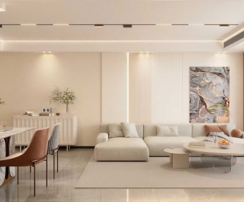 Modern A Living Room-ID:670479065