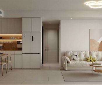 Modern A Living Room-ID:983134982