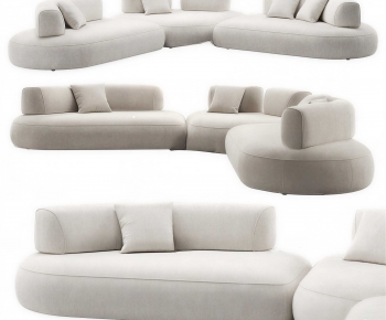Modern Curved Sofa-ID:661109924