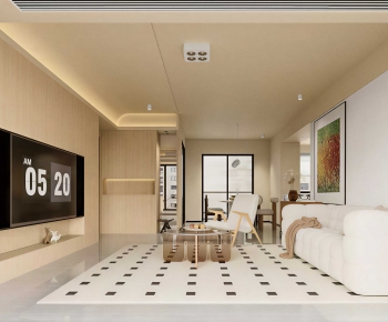 Modern A Living Room-ID:585534109