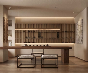 New Chinese Style Tea House-ID:536250118