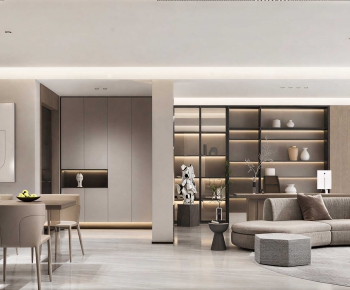 Modern A Living Room-ID:628740874