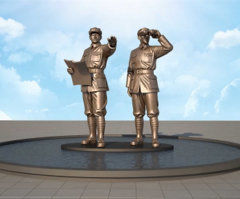 Modern Sculpture Sketch-ID:129714014