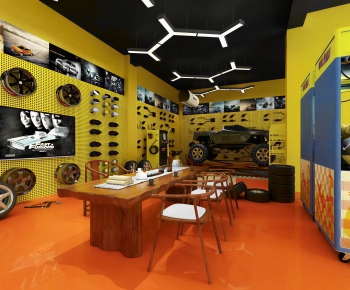 Industrial Style Exhibition Hall-ID:981408128