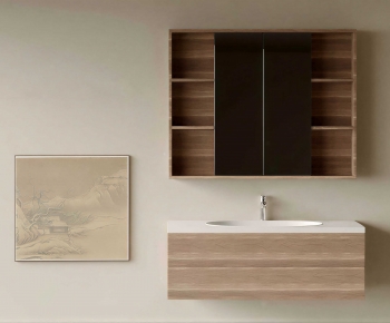 Modern Bathroom Cabinet-ID:104612111