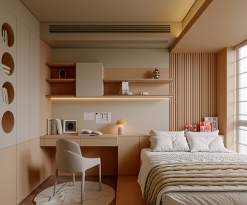 现代榻榻米卧室-3210527