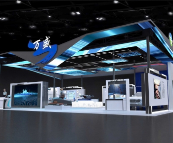 Modern Exhibition Hall-ID:330497987