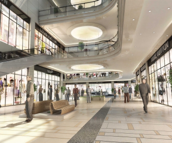 Modern Shopping Mall-ID:642245052
