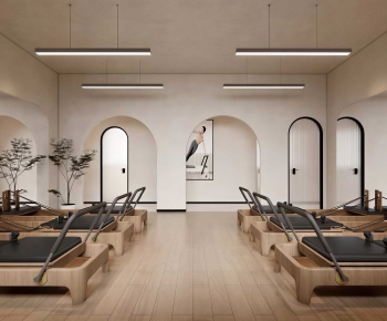 Modern Yoga Room-ID:394640922