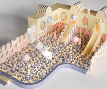 Modern Children's Amusement Park-ID:208864939