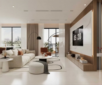 Modern A Living Room-ID:871052039