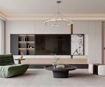 Modern A Living Room-ID:287076954