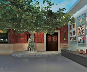 New Chinese Style Exhibition Hall-ID:479968079