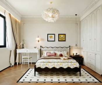 French Style Bedroom-ID:663009886