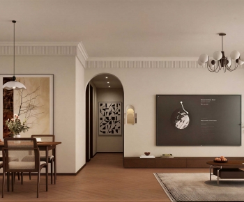 Modern A Living Room-ID:369434123