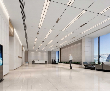 Modern Office Reception Desk-ID:229577064