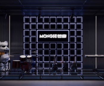 Modern Exhibition Hall-ID:694788932