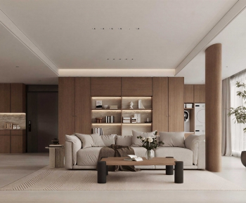 Modern A Living Room-ID:438480442