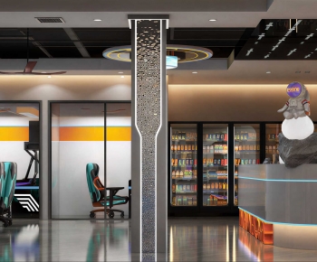 Modern Internet Cafe-ID:282430662