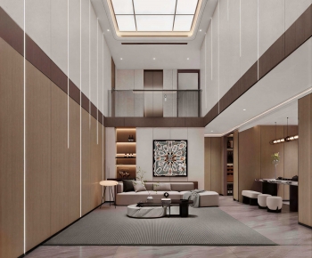 Modern A Living Room-ID:840074063