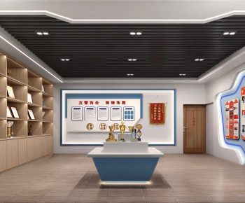 Modern Exhibition Hall-ID:764025933