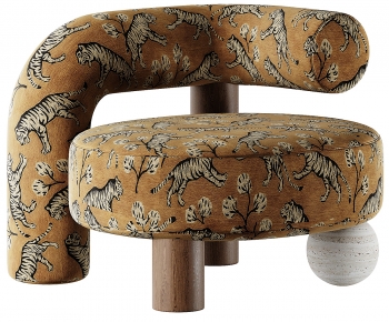 Modern Single Sofa-ID:935302978