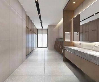 Modern Public Toilet-ID:216120963