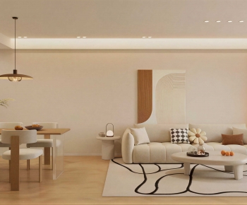 Modern A Living Room-ID:501570946