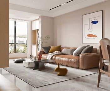Modern A Living Room-ID:608931063