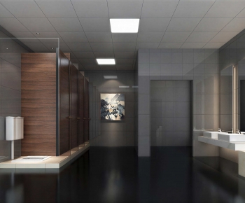 Modern Public Toilet-ID:687501911