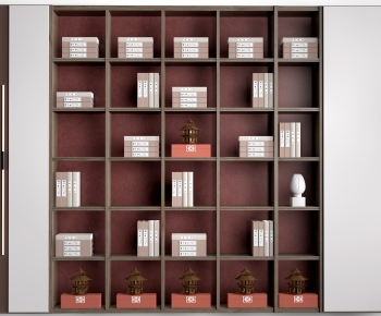 New Chinese Style Chinese Style Bookshelf-ID:491512066