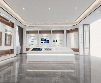 Modern Exhibition Hall-ID:350887068