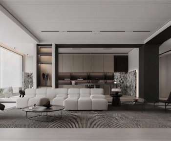 Modern A Living Room-ID:203356981