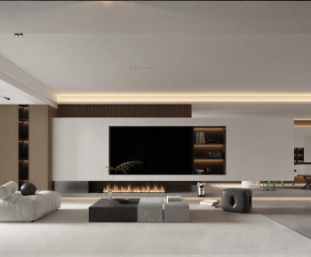 Modern A Living Room-ID:572222954