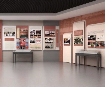 Modern Exhibition Hall-ID:730931049