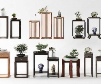 New Chinese Style Flower Rack-ID:540431985