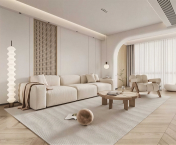 Modern A Living Room-ID:516355047