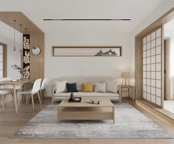 Japanese Style A Living Room-ID:636965047