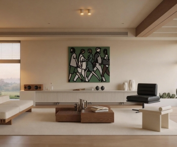 Modern A Living Room-ID:848977096