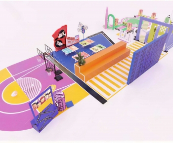 Modern Equipment For Children-ID:376741893