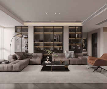 Modern A Living Room-ID:640887029