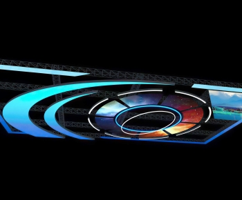 Modern Exhibition Hall-ID:985894926