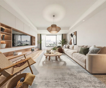 Modern A Living Room-ID:981909044