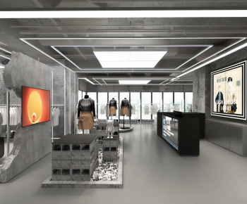 Industrial Style Clothing Store-ID:469189888