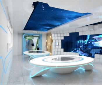 Modern Exhibition Hall-ID:328588964